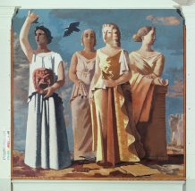 Les Muses (Quatre panneaux) - IV