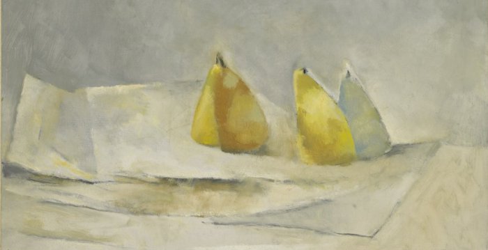 Les quatre poires, 1958, huile sur toile, Musée d'art et d'histoire, Genève