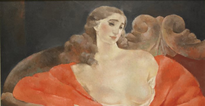 Jeune fille au canapé italien, 1925, huile sur toile, Musée d'art et d'histoire, Genève