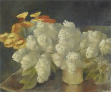 Lilas blancs et Soucis