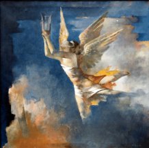 Maquette de L'Ange du Crématoire, à Vevey