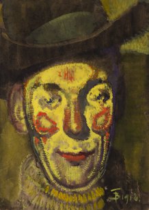 Autoportrait en clown