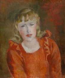 Jeune Femme en Rouge