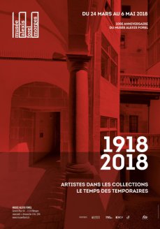 Affiche 100 ans Musée Alexis Forel