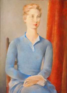 Portrait de Miss Tenney, 1931, huile sur toile