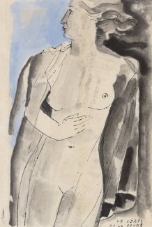 Le corps de la femme (illustration pour un poème)