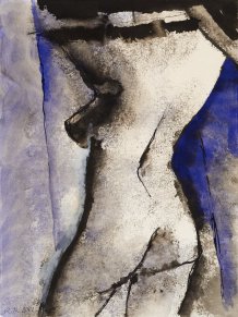 Femme nue de dos