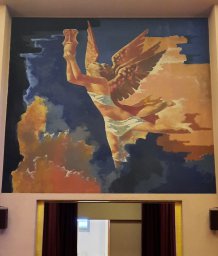 Décoration du Crématoire de Vevey: 2) L'Ange à l'Urne