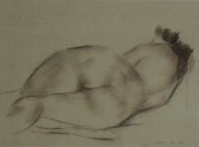 Nu couché de dos