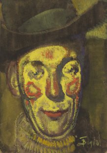Autoportrait en clown